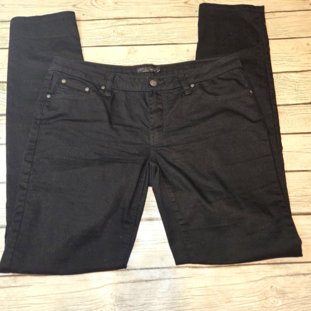 Prana Black Straight Leg Women's Pants